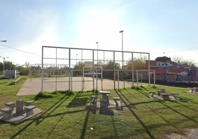 El hecho ocurri� en esta playa de deportes de la ciudad de Rosario. (Foto: web)
