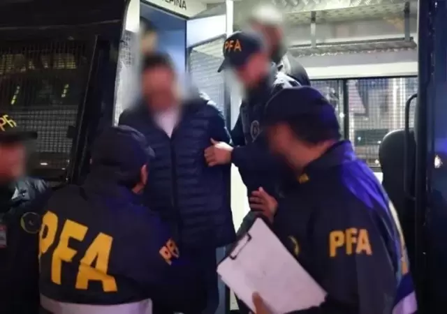Detenido durante el operativo Bobinas Blancas
