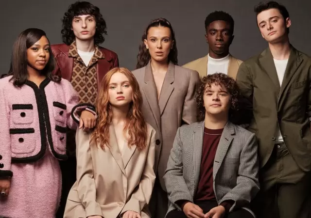 Elenco de Stranger things.
