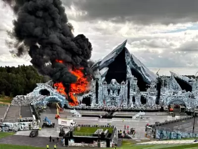VIDEO: as� fue el incendio en Tomorrowland que destruy� todo a 48 horas del festival