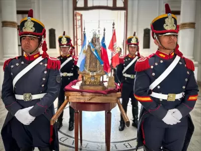 Custodia de la Virgen del Carmen.