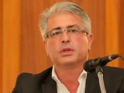 Javier Mart�nez, intendente de Pergamino.