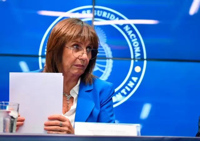 Ministra de Seguridad, Patricia Bullrich