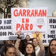 Hospital Garrahan: trabajadores, m�dicos y residentes marchan a Plaza de Mayo