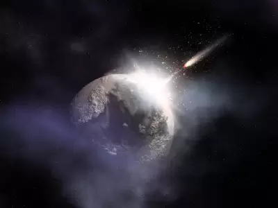 Durante el lanzamiento de la nave, los cient�ficos no consideraron adecuadamente las posibles consecuencias de la divisi�n de los meteoritos.