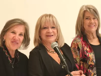 Entusiastas y talentosas M�nica Sanguinetti, Isabel Civit y Adriana Espina