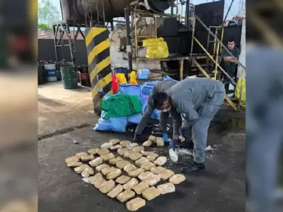 Al momento de la incineraci�n del estupefaciente, se descubri� que tres de los paquetes eran plastilina.