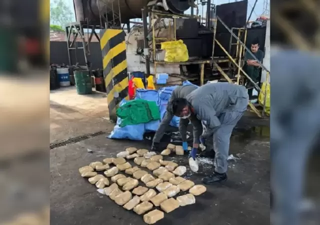 Al momento de la incineraci�n del estupefaciente, se descubri� que tres de los paquetes eran plastilina.