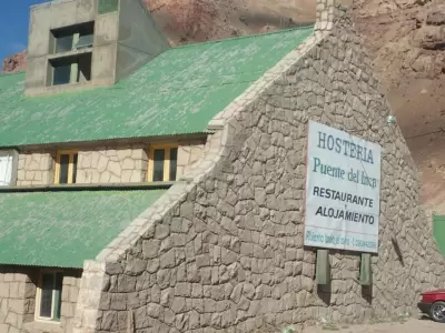 La Hoster�a Puente del Inca, uno de los inmuebles reasignados.