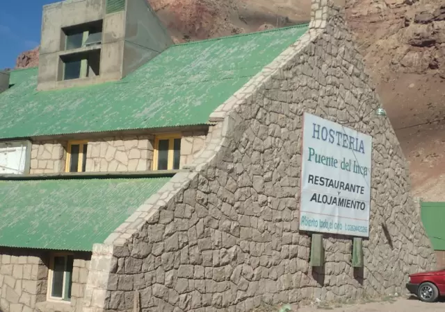 La Hoster�a Puente del Inca, uno de los inmuebles reasignados.