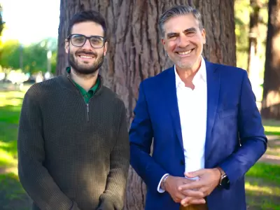 Emanuel Fugazzotto y Mario Vadillo, referentes del Partido Verde/