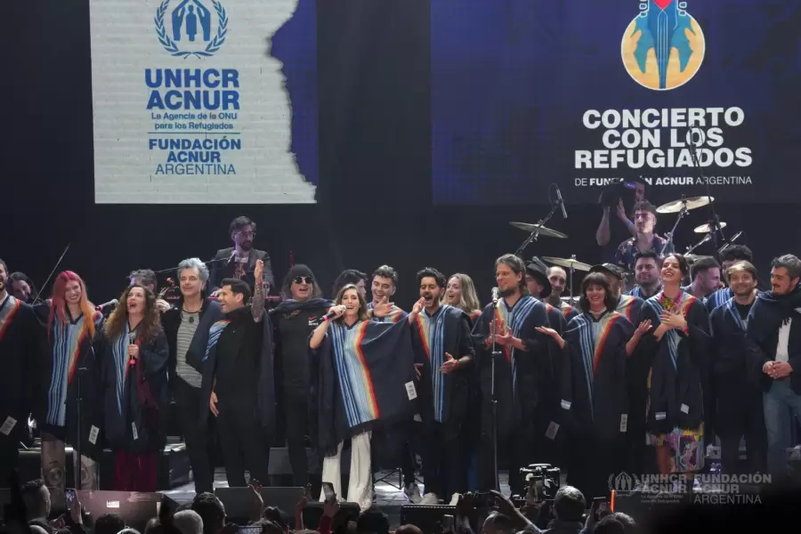 Concierto con los refugiados