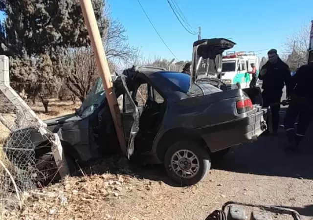 Accidente en Rivadavia