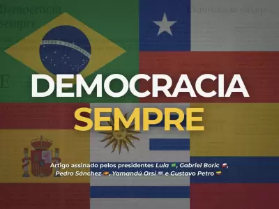 Cumbre Democracias Siempre en Santiago de Chile.