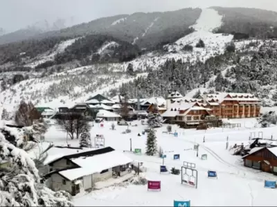 Nieve en San Mart�n de los Andes.