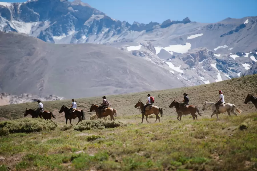 Cabalgatas en la monta�a. Algo para lo que no hay palabras, ni en castellano ni en portugu�s.