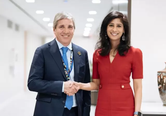 El ministro argentino ten�a una interacci�n fluida con la segunda a cargo del FMI.