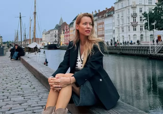 Nicole Neumann en Copenhague.