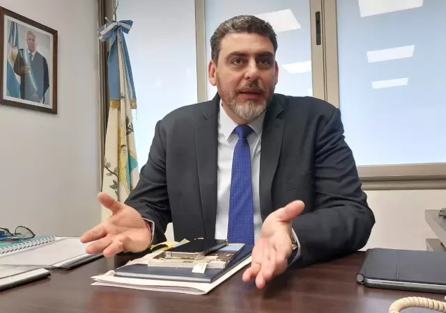 Presidente provisional del Senado, Mart�n Kerchner.