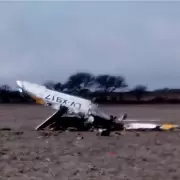 Tragedia a�rea: cay� una avioneta y muri� un exintendente cordob�s