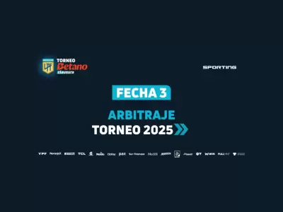�rbitros de la fecha 3 para los mendocinos.
