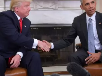 Trump apunt� ahora sus ca�ones contra el dem�crata sin grandes resultados.