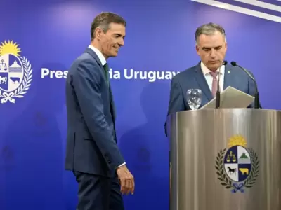 En su visita a Uruguay, el titular del gobierno espa�ol hizo una promesa manifiesta de apoyar la concreci�n del tratado comercial.
