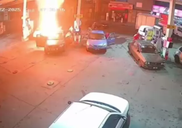 Los empleados evitaron tragedia tras explosi�n de auto en Entre R�os.