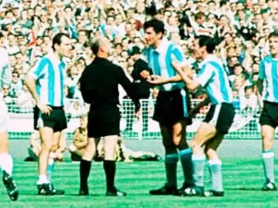 El hecho que cambi� la historia del f�tbol.