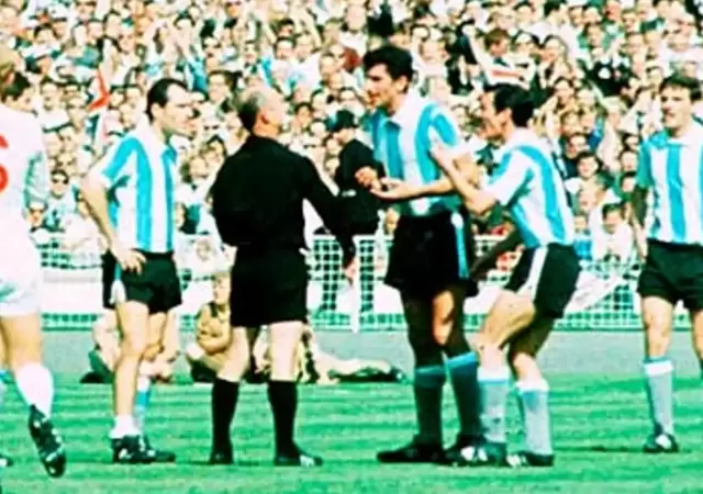 El hecho que cambi� la historia del f�tbol.