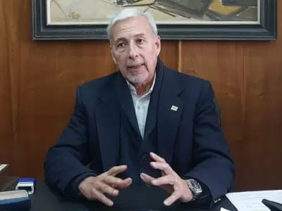 El Rector de la Universidad Maza, Daniel Miranda.