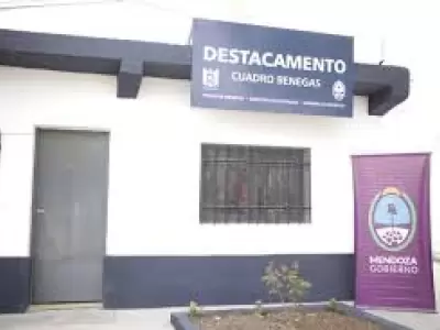 El destacamento de Cuadro Benegas, San Rafael/