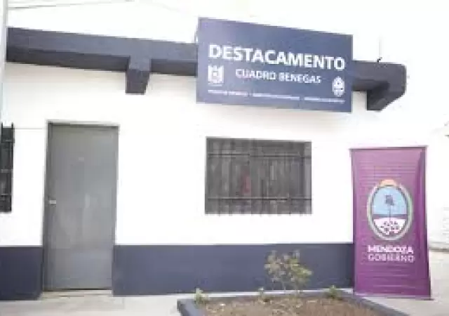 El destacamento de Cuadro Benegas, San Rafael/