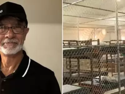 El argentino de 63 a�os dice estar viviendo un infierno y pide que se lo libere para salir r�pidamente de Estados Unidos.