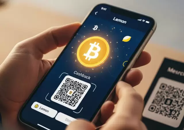 Lemon reintegra Bitcoin por cada compra con QR en el pa�s.