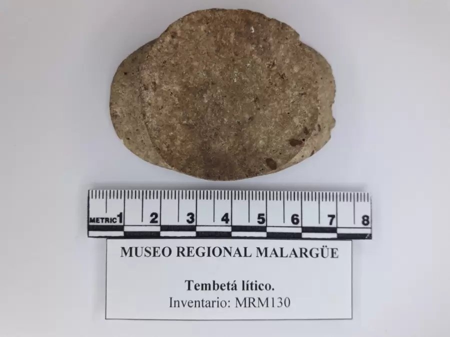 Tembet� l�tico. Museo regional Jorge Luna. Malarg�e.
