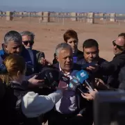 Cornejo en el Parque Solar El Quemado: "El pa�s necesita mejores precios"