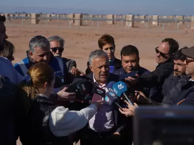 "Con este parque ya pasamos a ser superhabitarios: producimos m�s energ�a en Mendoza de la que consumimos" (A. Cornejo)