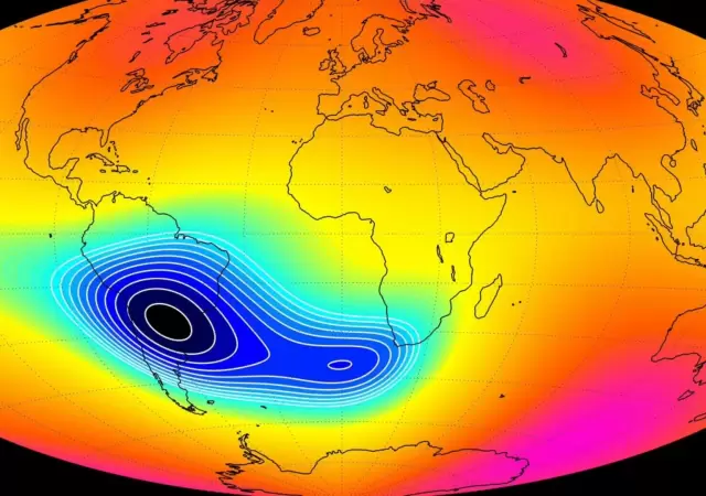 Anomal�a del Atl�ntico Sur.