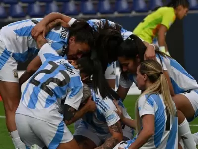 La celebraci�n del seleccionado femenino