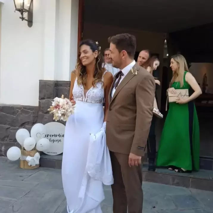 El casamiento de Julieta Silva con Lucas Jim�nez