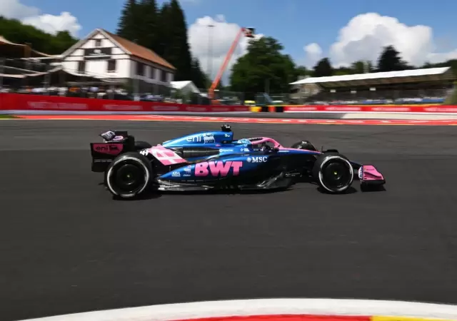 Franco Copalinto con su Alpine no tuvo una buena actuaci�n en la Sprint/ Fuente: Alpine