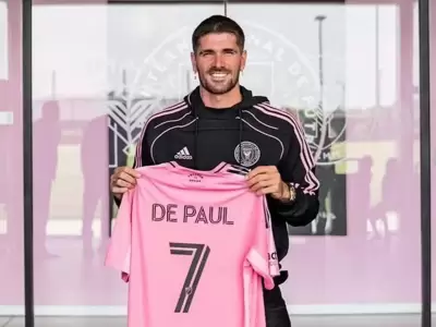 Rodrigo De Paul fue presentado como nuevo jugador del Inter Miami/ Fuente: Instagram de Rodrigo De Paul .