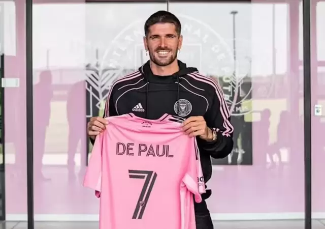 Rodrigo De Paul fue presentado como nuevo jugador del Inter Miami/ Fuente: Instagram de Rodrigo De Paul .