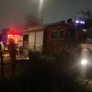 En Godoy Cruz, el incendio en un galp�n provoc� la muerte de una persona