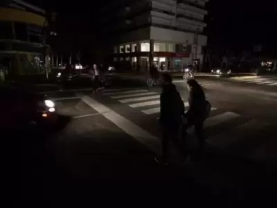 Apag�n masivo dej� sin luz a medio mill�n de usuarios en CABA y GBA