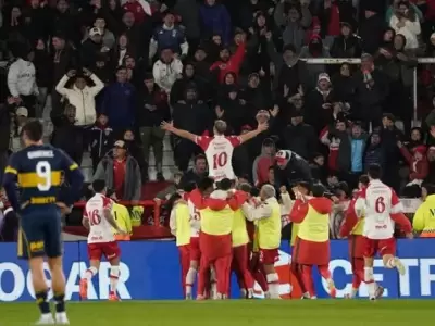 Hurac�n de Parque Patricios venci� a Boca