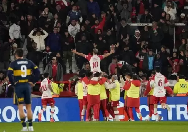 Hurac�n de Parque Patricios venci� a Boca