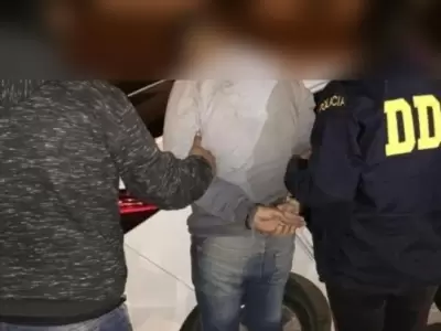 El acusado y presunta v�ctima de cometer el crimen/ Fuente: Cr�nica TV
