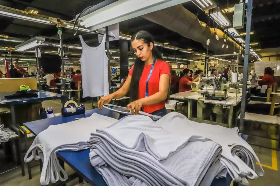 Producci�n de ropa nacional